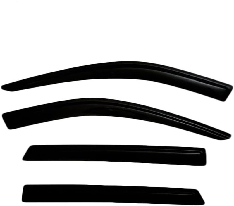 Optimal Co 2020-2025 Tape-on Rain Guards for Hyundai Palisade Side Window Deflector Visors SE SEL XRT Limited Calligraphy Durable Tinted Vent Shade 2021 2022 2023 2024 - Image 2